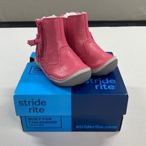 NEW! STRIDE RITE ZOE SHOES! GIRLS 4T! toddler pink